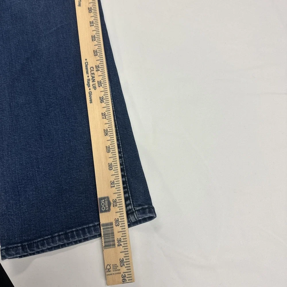 Levi's 513 Jeans Mens 36x30 Blue Dark‎ Wash